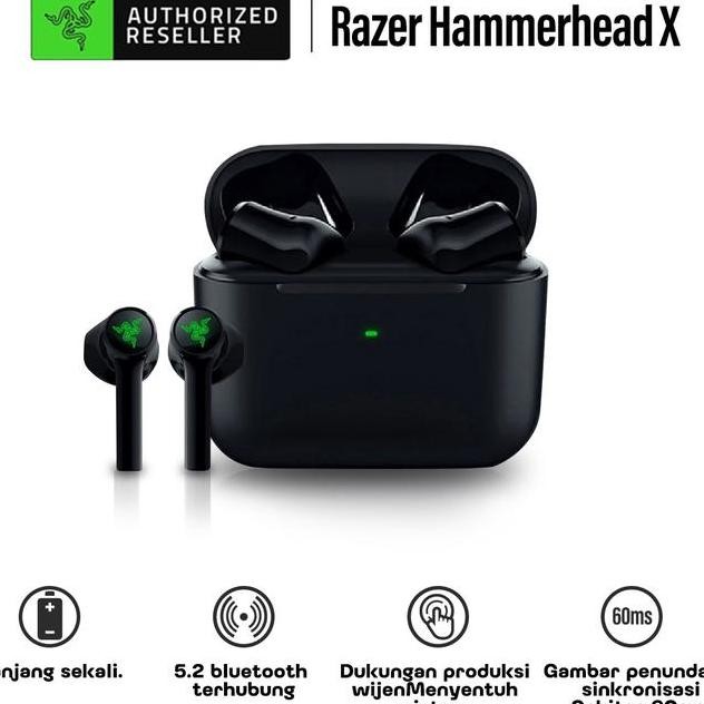 Razer Hammerhead True Wireless X Gaming Headphone Bluetooth