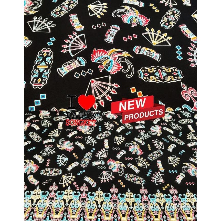 Terlaris Batik Papua Bahan Katun Kain Atasan Baju Bawahan Kebaya Batiksongket Ready Stok