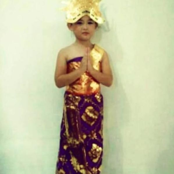 Pakaian Legong Adat Bali Anak Tk Sd Dewasa / Baju Adat Bali By Rafmart