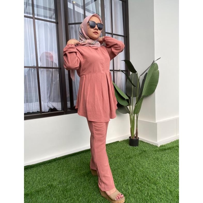 ONE SET TIARA | TUNIK | KULOT | SETELAN AST