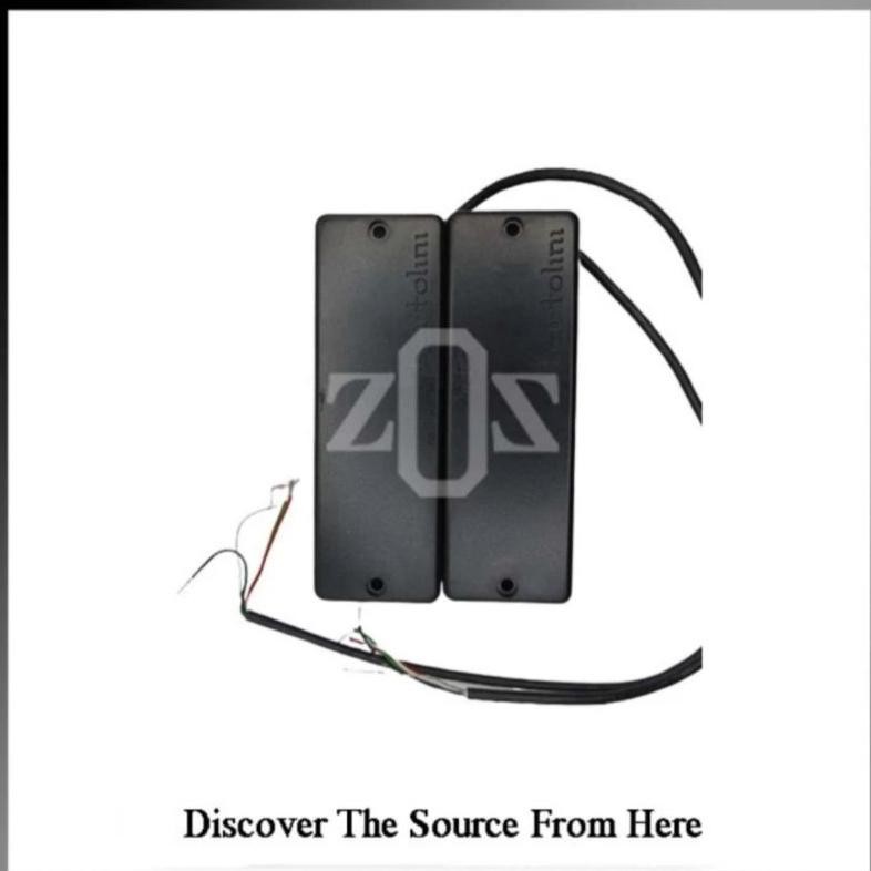 Pickup Bass Bartolini 4 String Active Black Set