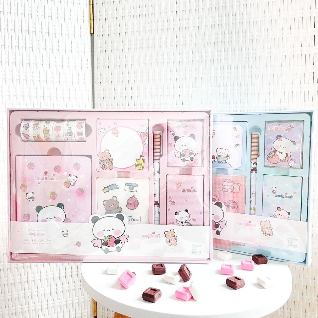 

Paket Jurnal 1 Set 7 Pcs Paket Buku Harian Lucu Murah Unik Jurnal Kit Book