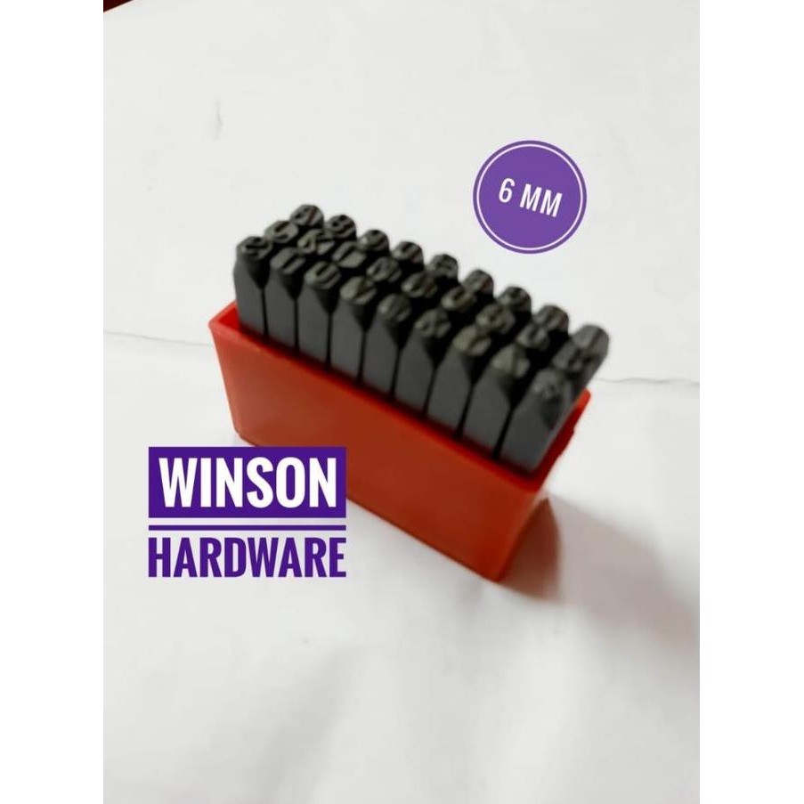 

Alat Ketok Huruf Rangka Mesin 6Mm Zeki Letter Stamp Punch Set 6 Mm Co