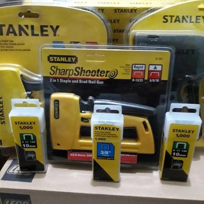 

Isi staples 3/8" Heavy Duty Staples 1000pcs Stanley TRA706T