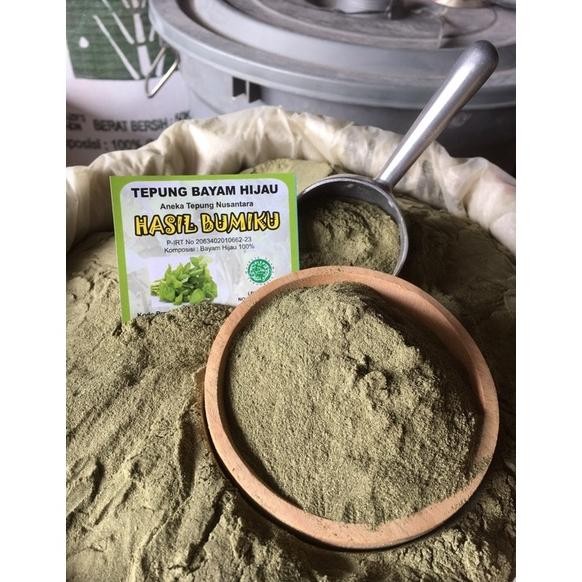 

Tepung Bayam Hijau(1 Kg) Tepung Free Gluten | Tepung Organik