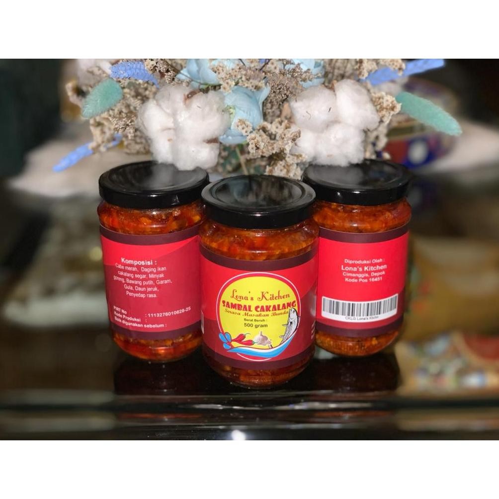 

Sambal Cakalang Lona Kitchen 500gram Berat Isi 300gram RB10