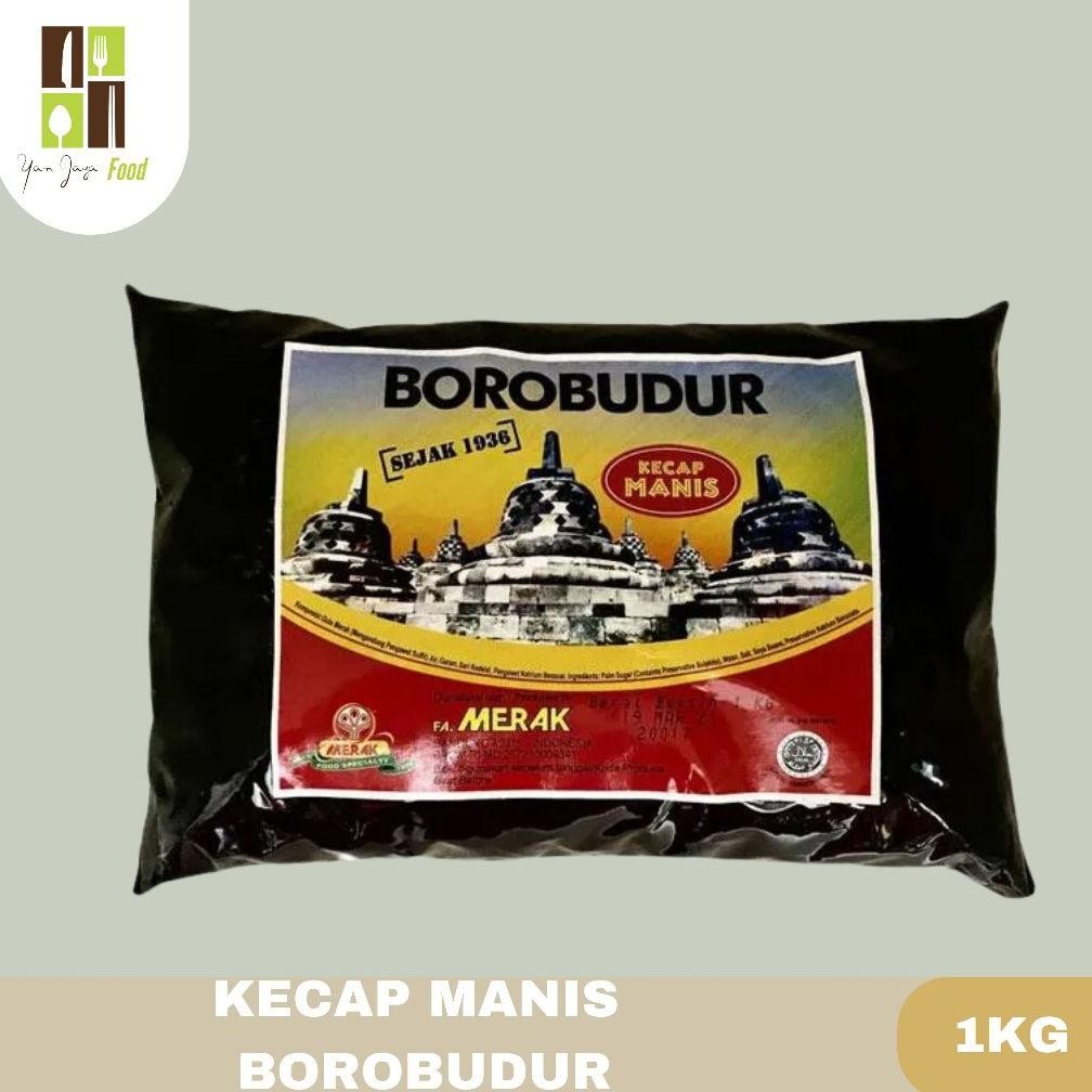 

Borobudur kecap manis Bantal/ kecap manis / kecap kedelai / kemasan 1kg RB10