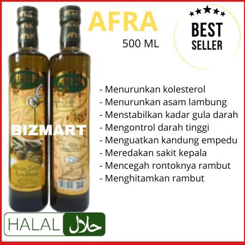 

Minyak Zaitun AFRA 500 ml Extra Virgin Zaitun RB10