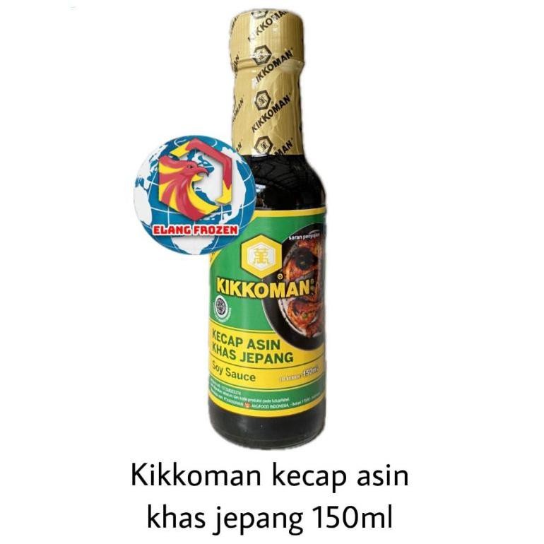 

Kikkoman Kecap Asin Khas | Kikkoman Soy Sauce All Purpose Seasoning 150ml RB10