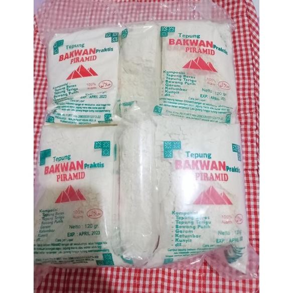 

tepung bakwan piramid 1 pak isi 10