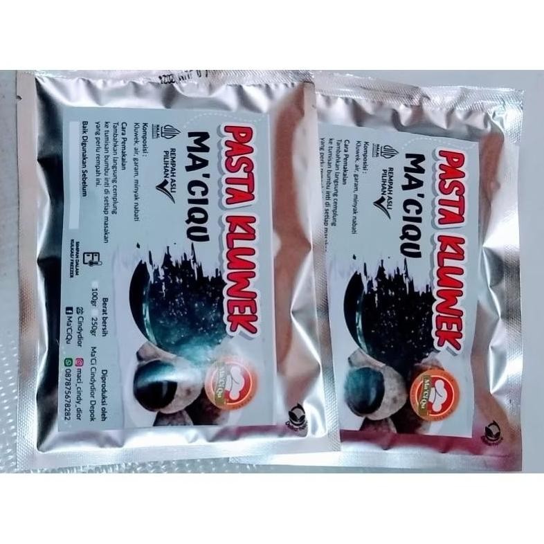 

kluwek pasta, pasta kluwek, Pucung, kepayang, rempah praktis Ma'CiQu RB10