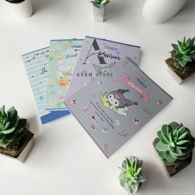 

Buku Tulis Newstar 38 Lembar 10 Buku Uk Kwarto A5 Kuromi Sanrio Melody