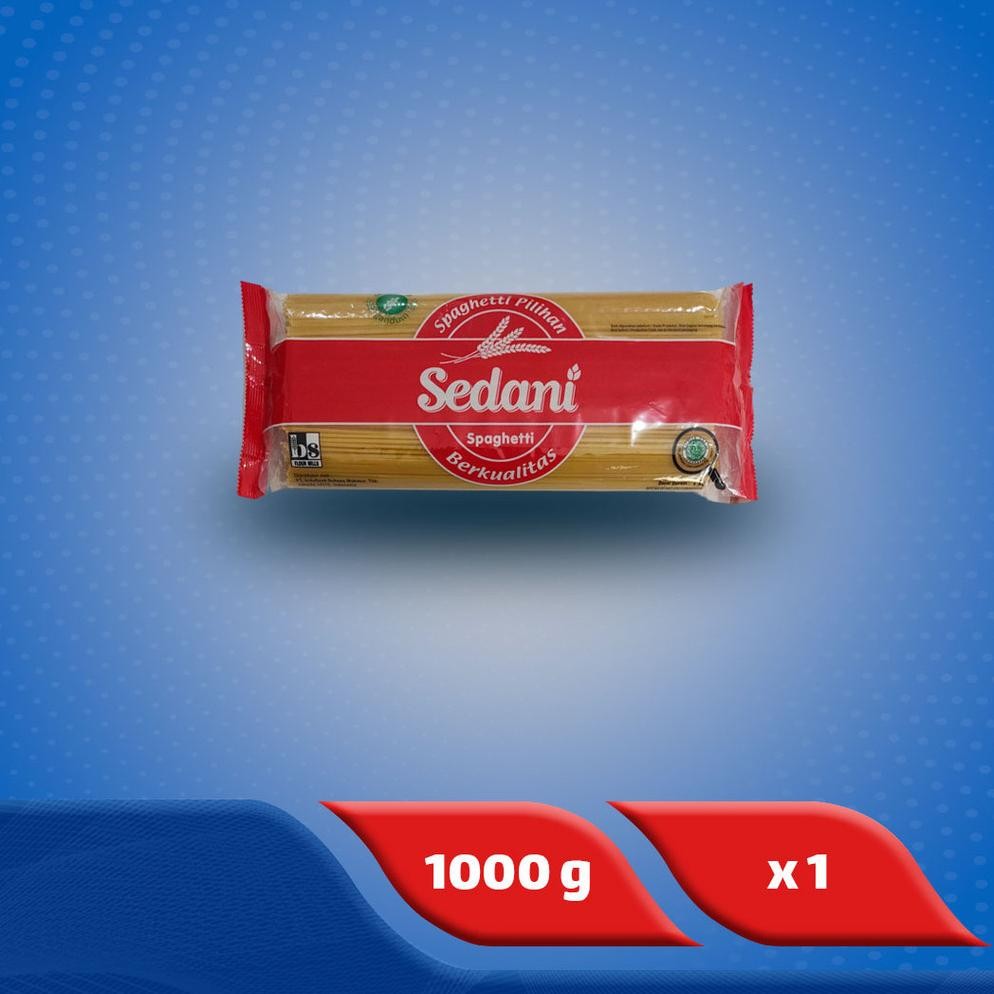

Sedani Pasta Spaghetti 1 Kg Tekstur RB10