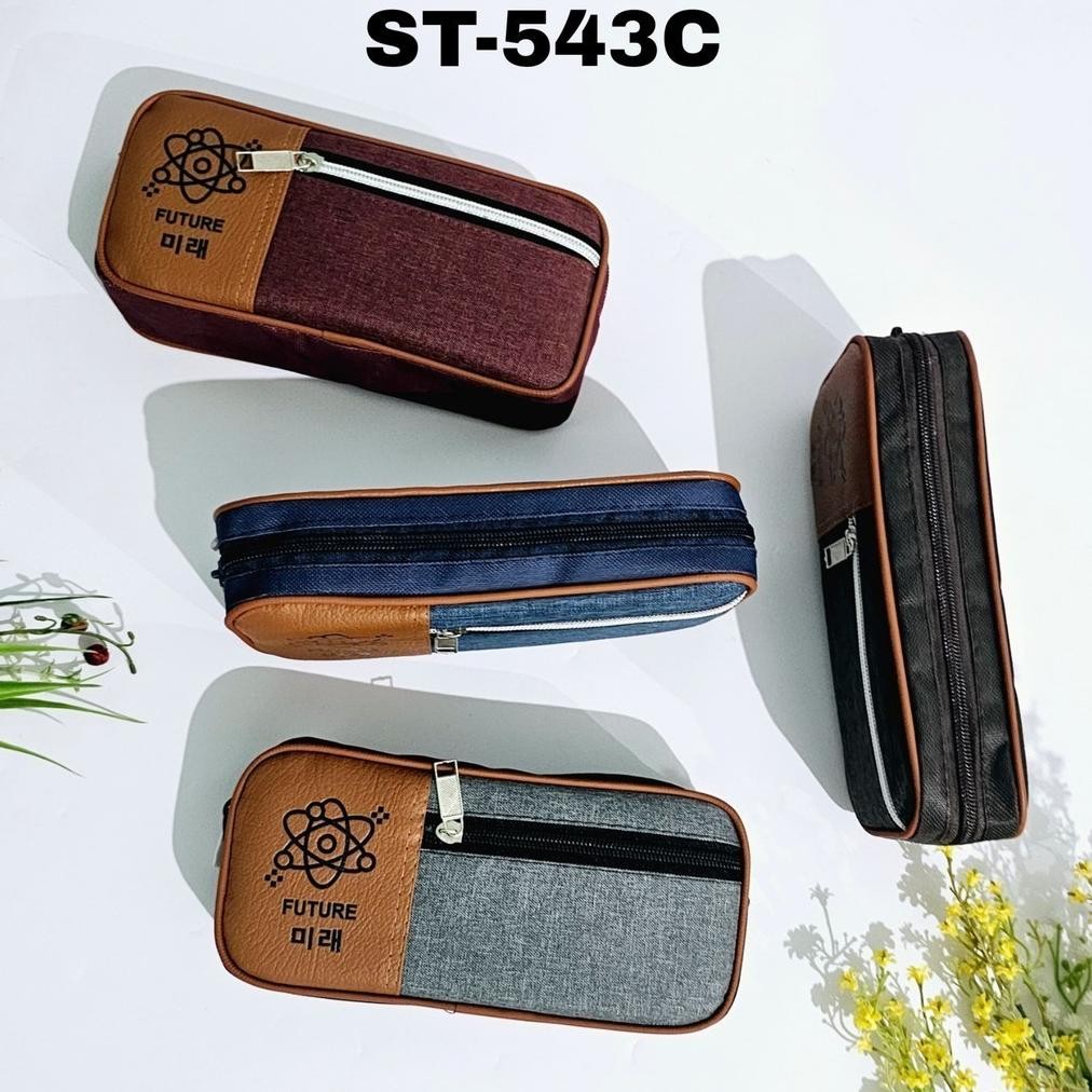 

We-53 Gg Kotak Pensil Sleting Shintoeng-Smart/Pencil Pouch/Tempat Pensil/Dompet Pensil/Tepak