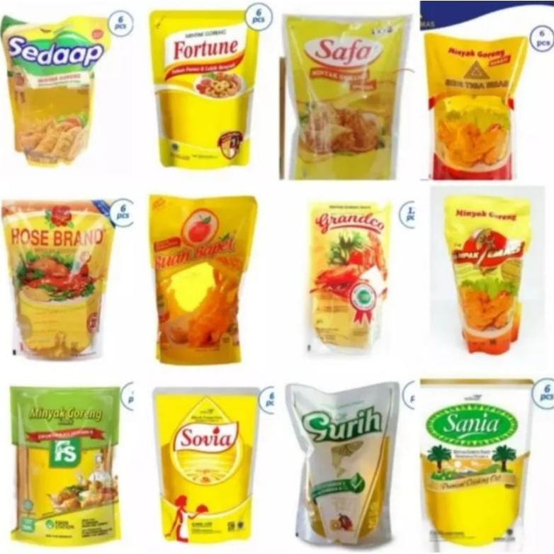 

Minyak Goreng Sania 1 Liter Refill Random Merk RB10