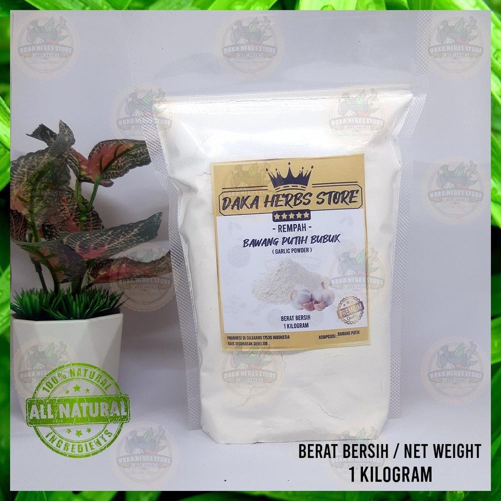 

Bawang Putih Bubuk Murni Tanpa Campuran/ Garlic Powder 1 Kg RB10