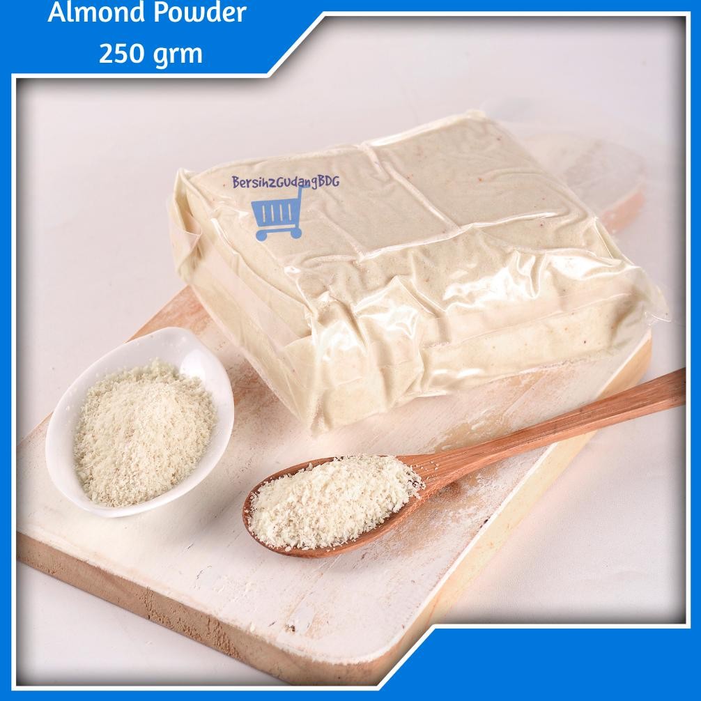 

Almond Powder Meal Bubuk Extra Fine Raw 250 gr / Almond Bubuk Tepung Mentah
