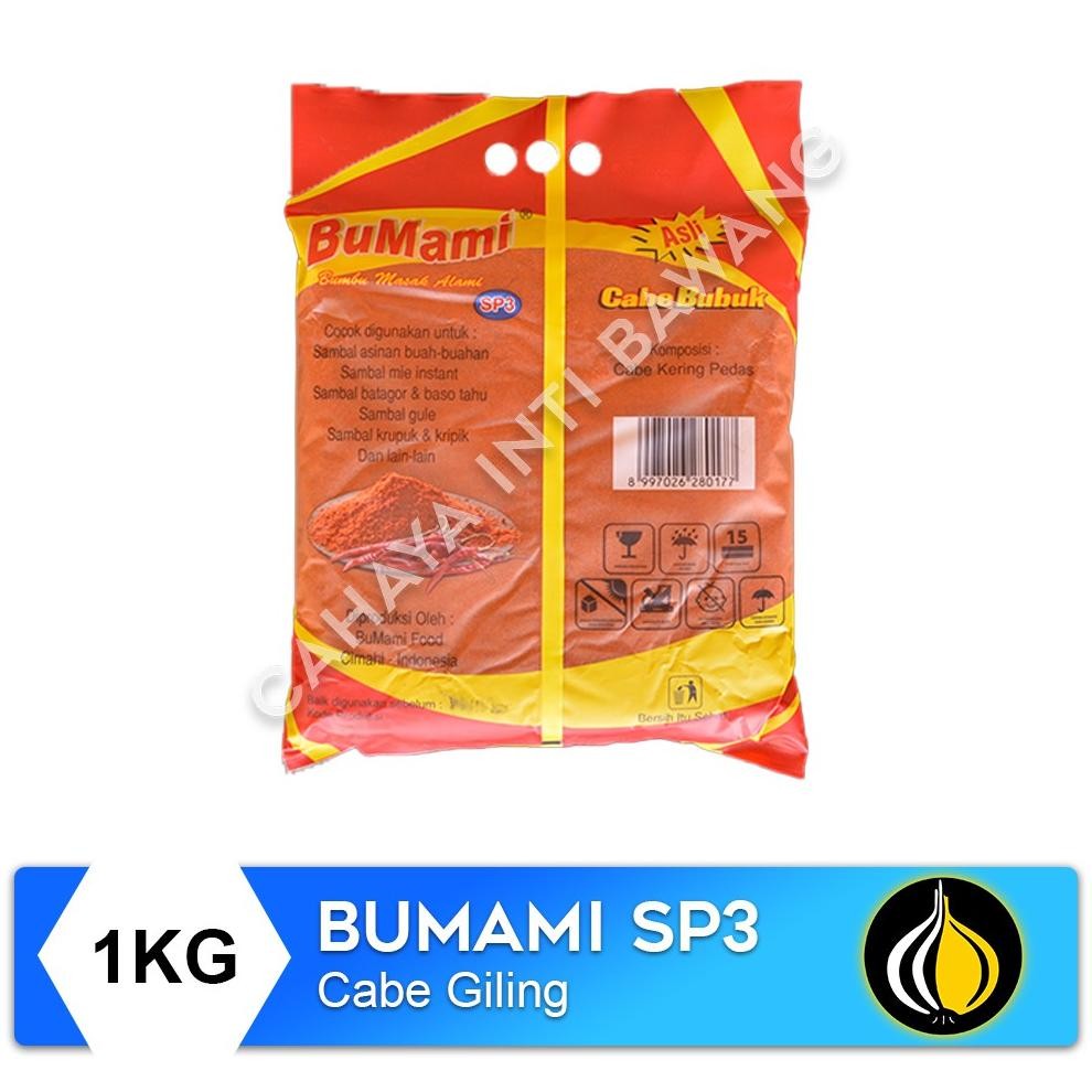 

Bumami Cabe Bubuk SP3 (Halus) - 1 KG RB10