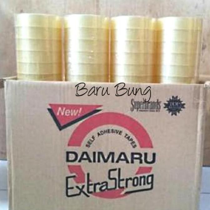 

Isolasi Bening Daimaru 1 Inch Uk. 72 Yard (1 Dus) Co