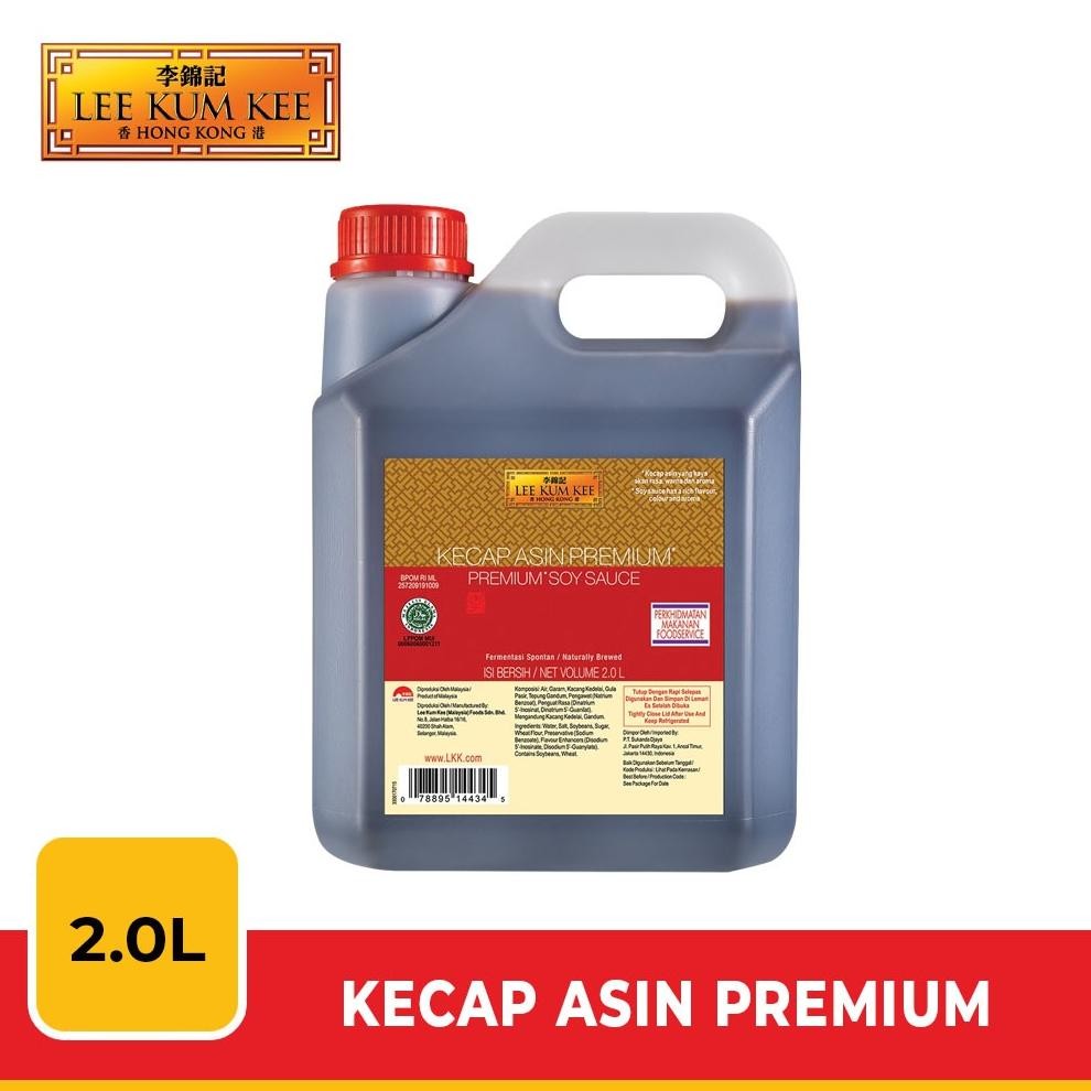 

LEE KUM KEE Premium Soy Sauce 2 LT Kaya Rasa Alami