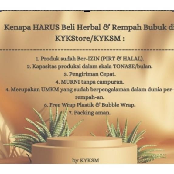 

Ketumbar Hitam Organik [Bubuk] JSR [ 100 Gram] RB10