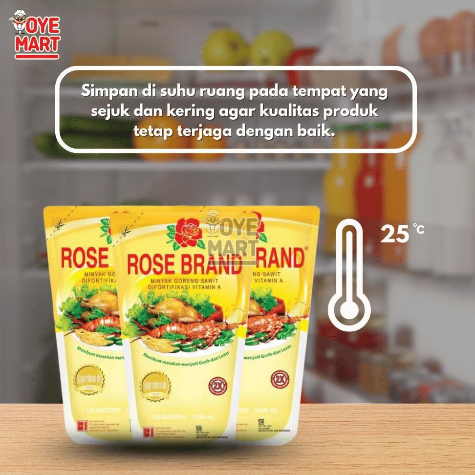 

Rose Brand Minyak Goreng Reffil 1 Liter RB10