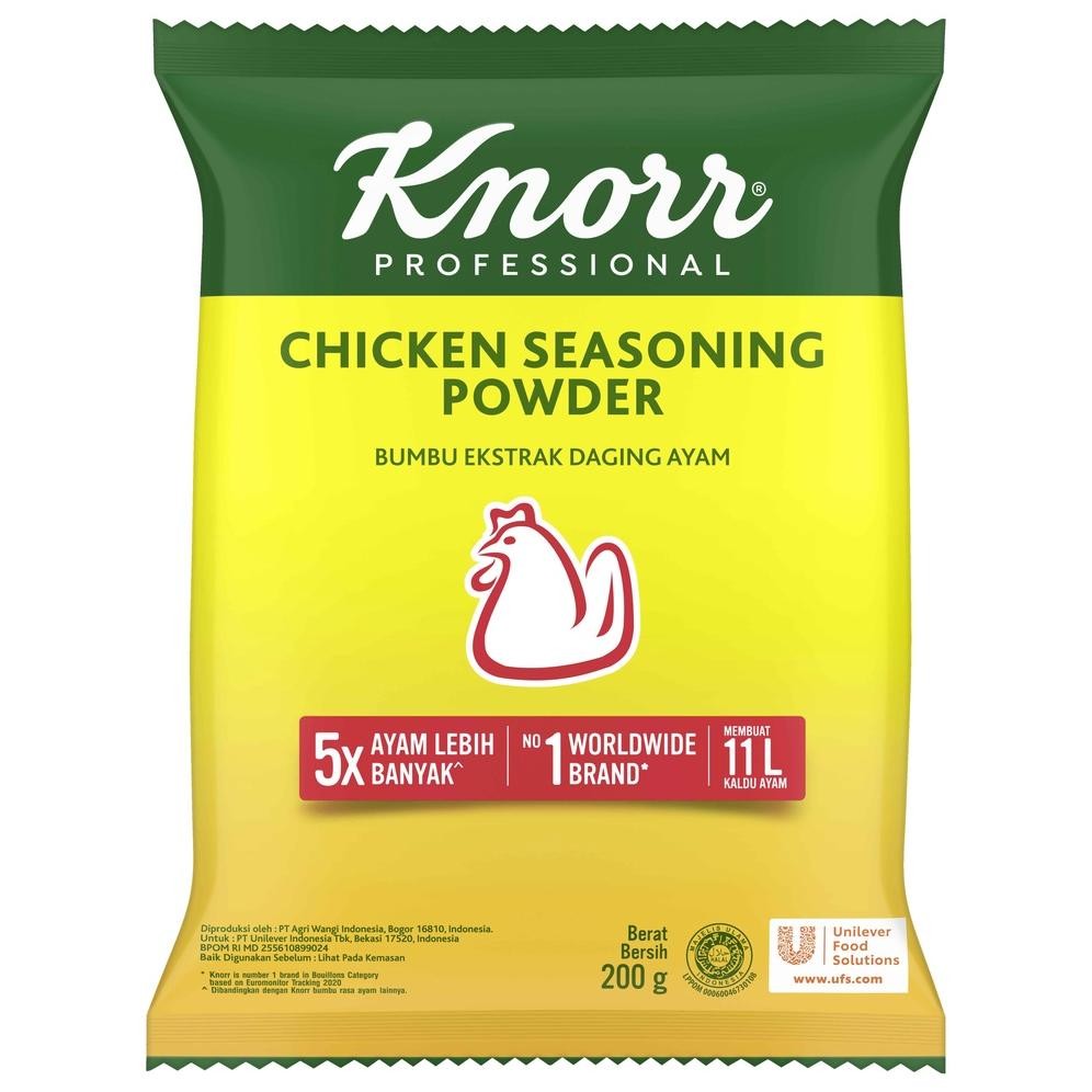 

Knorr Chicken Seasoning Powder 200G Twinpack Rasa Umami Ayam
