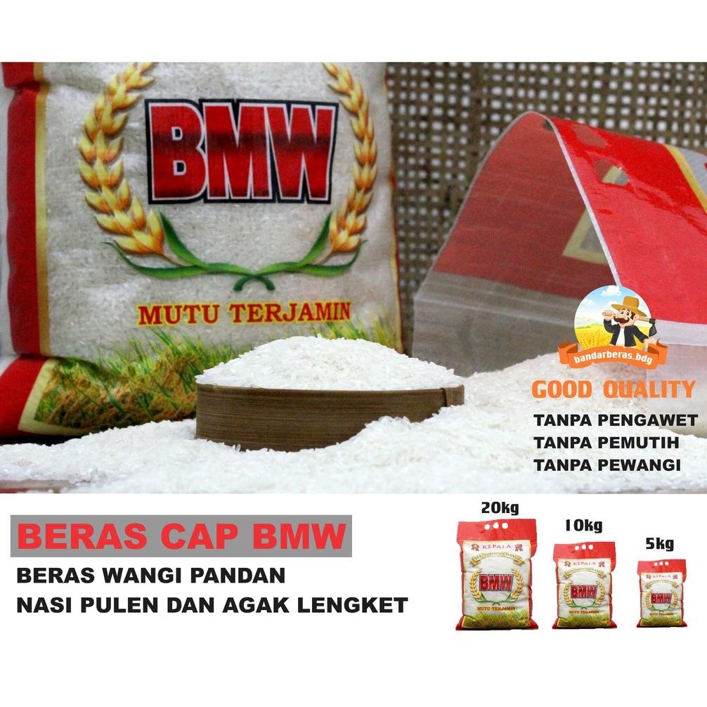 

Beras Pandan Wangi BMW 25 Kg Pulen Dan Wangi Alami RB10