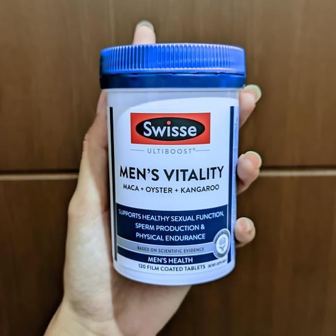 Swisse Men'S Men Man Vitality 120 Tabs Original Produk