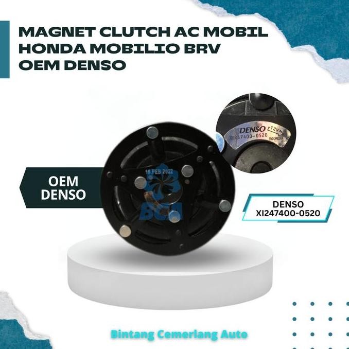 . MAGNET CLUTCH AC MOBIL HONDA MOBILIO BRV 5 PK