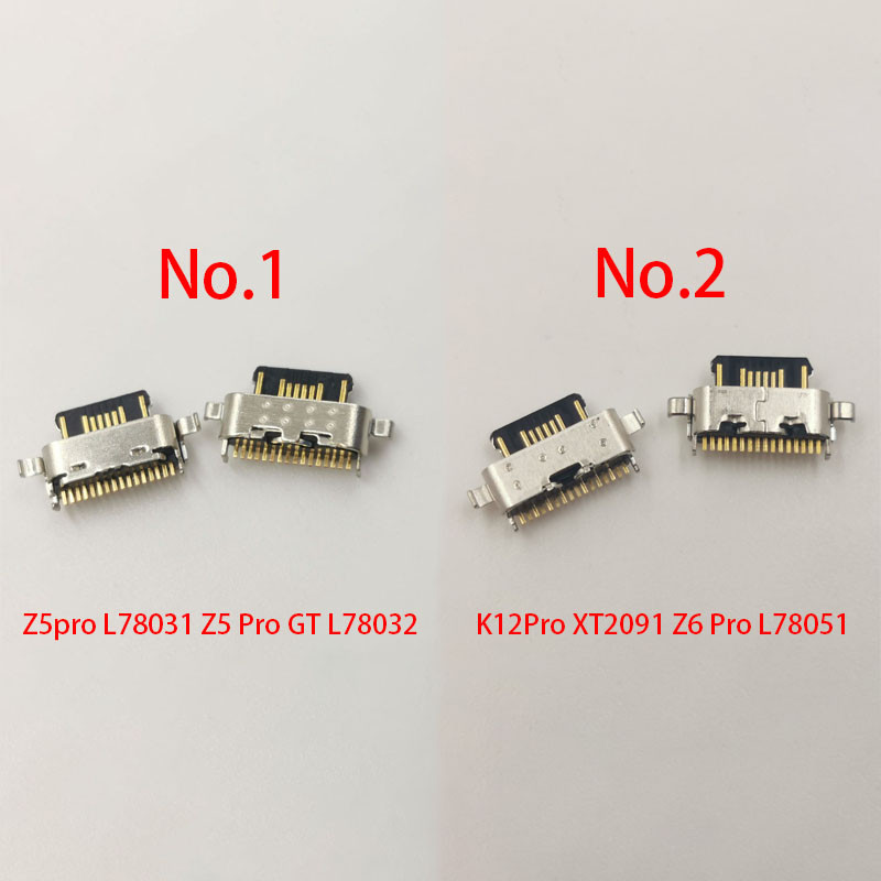 10pcs konektor dok pengisi daya usb untuk lenovo z5 z6 k12 pro/Z6Pro L78051/Z5Pro GT L78031 L78032/k