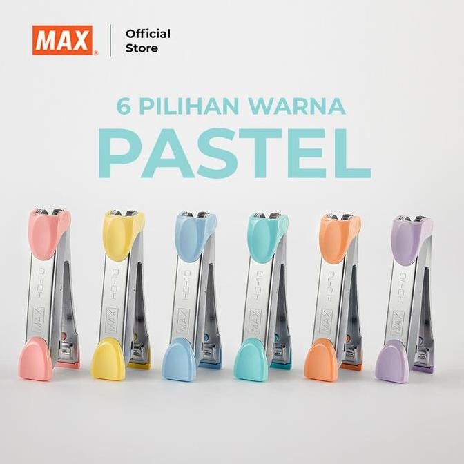 

New Product - Max Stapler Hd10 Pastel Series Co