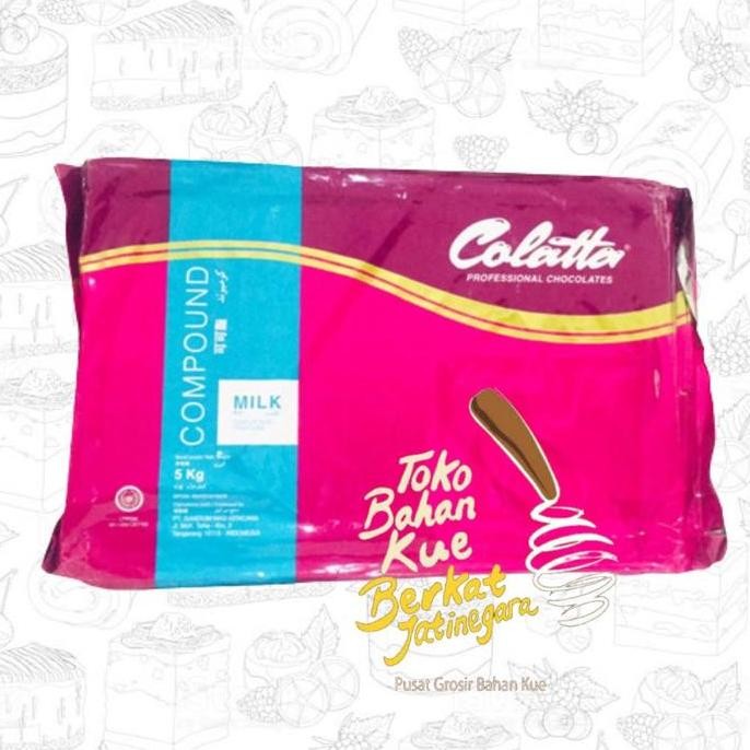 

Murah Colatta Coklat Compound Dark / Milk / White Kemasan 5 Kg