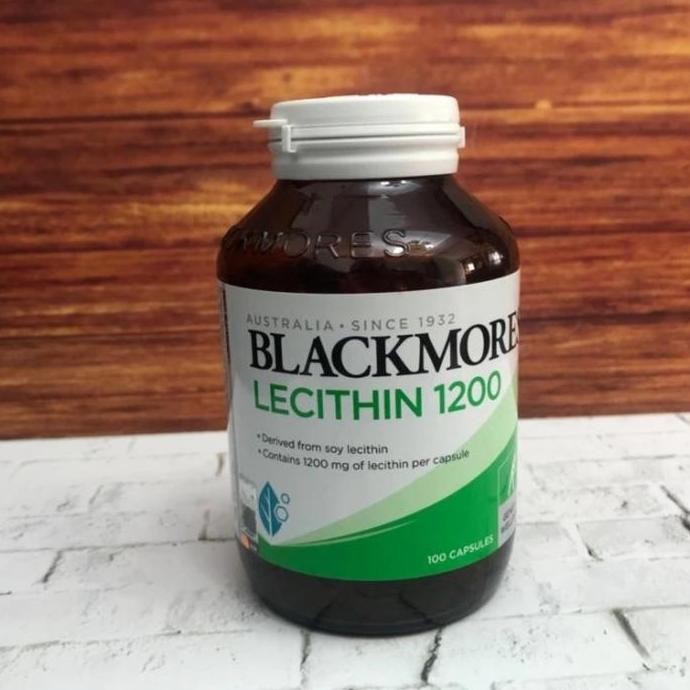 Blackmores Black Mores Lecithin 1200Mg 1200 Mg Isi 100 Original Produk