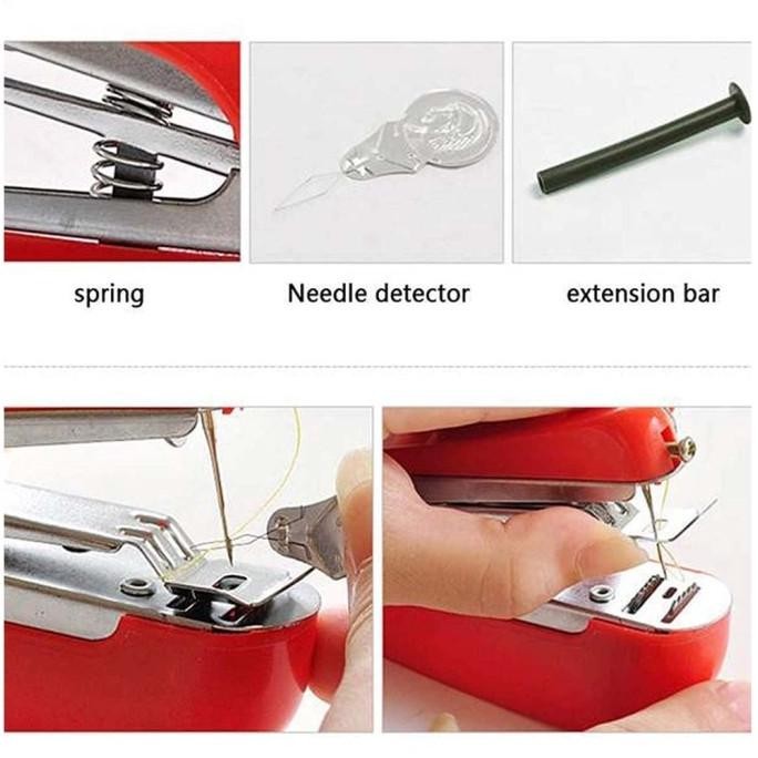 [Expert] Mesin Jahit Tangan Mini Portable Strapless Mesin Jahit Portable Mini Mesin Jahit Tangan