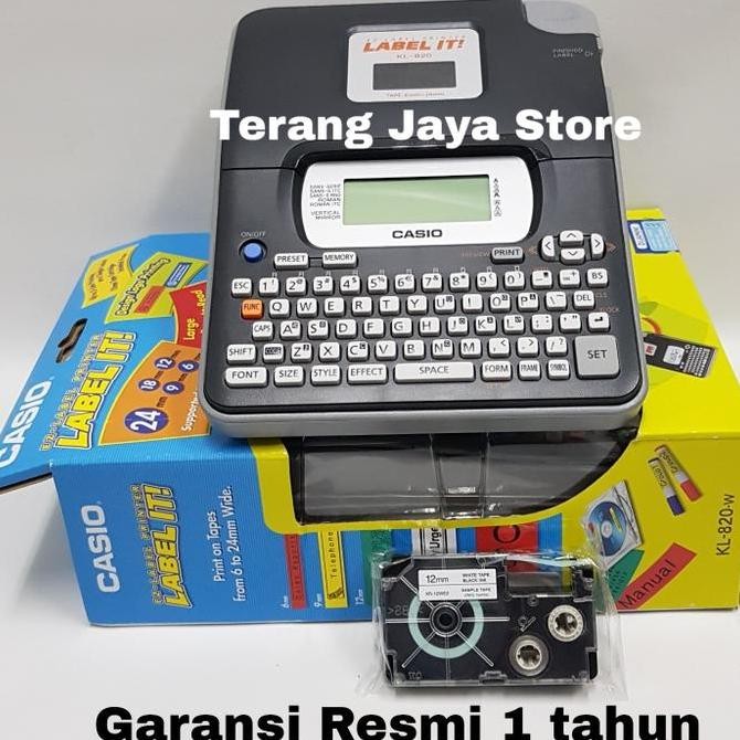 

Label Printer Casio KL-820-W EZ-Label Printer Casio KL-820-W KL820W