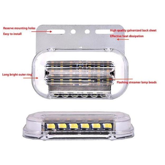 [Expert] Lampu Bak Truk Sein Running Lampu LED Bak Truck 12 Volt 24 Volt