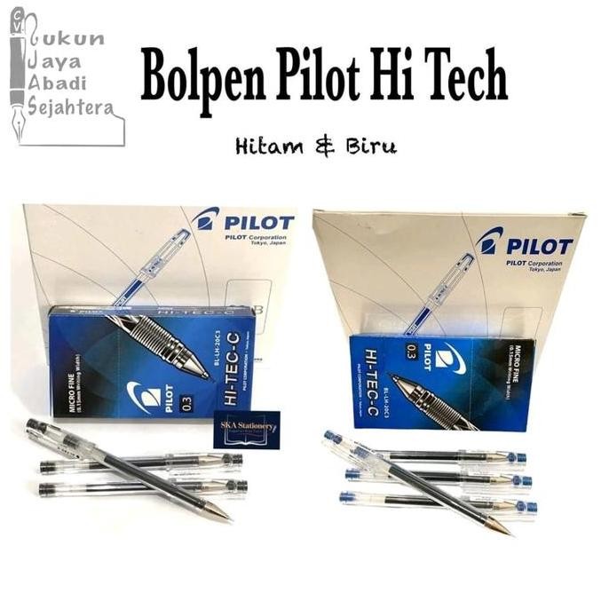 

Bolpen Pilot Hitec C 0.25/0.3/0.4/0.5( Lusin )