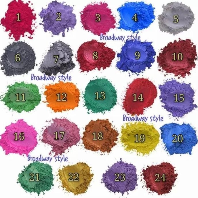 

TERLARIS - No 04 Pewarna Pigment Mica Powder Bubuk Mika Lilin Sabun Resin Kosmetik 300 gr