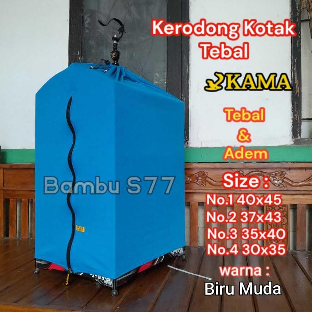 kerodong sangkar burung kotak no 1 2 3 4 bahan tebal dan adem AST