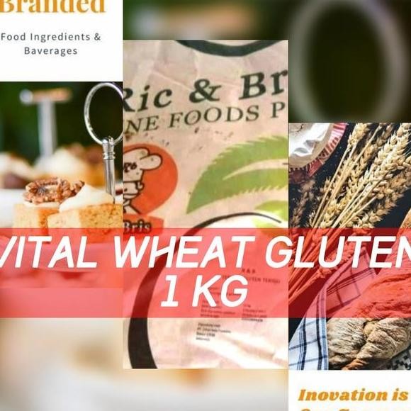 

Vital Wheat Gluten 1 Kg Tepung Ric S