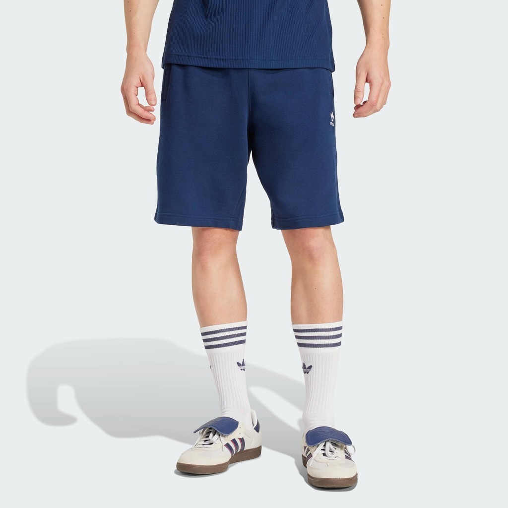 adidas Lifestyle Essentials Trefoil Shorts Men Blue IY8521