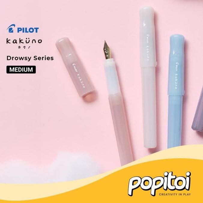 

BEBAS ONGKIR - PIlot Kakuno Madoromi Drowsy Color Series Fountain Pen Medium Fine Pena