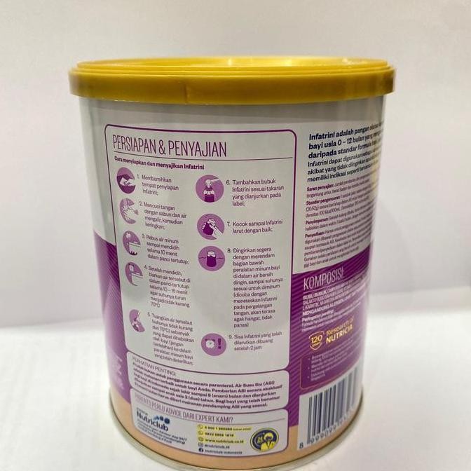 

Infatrini Powder 400 gr Susu Formula Bayi Nutricia 0 - 12 bulan KS