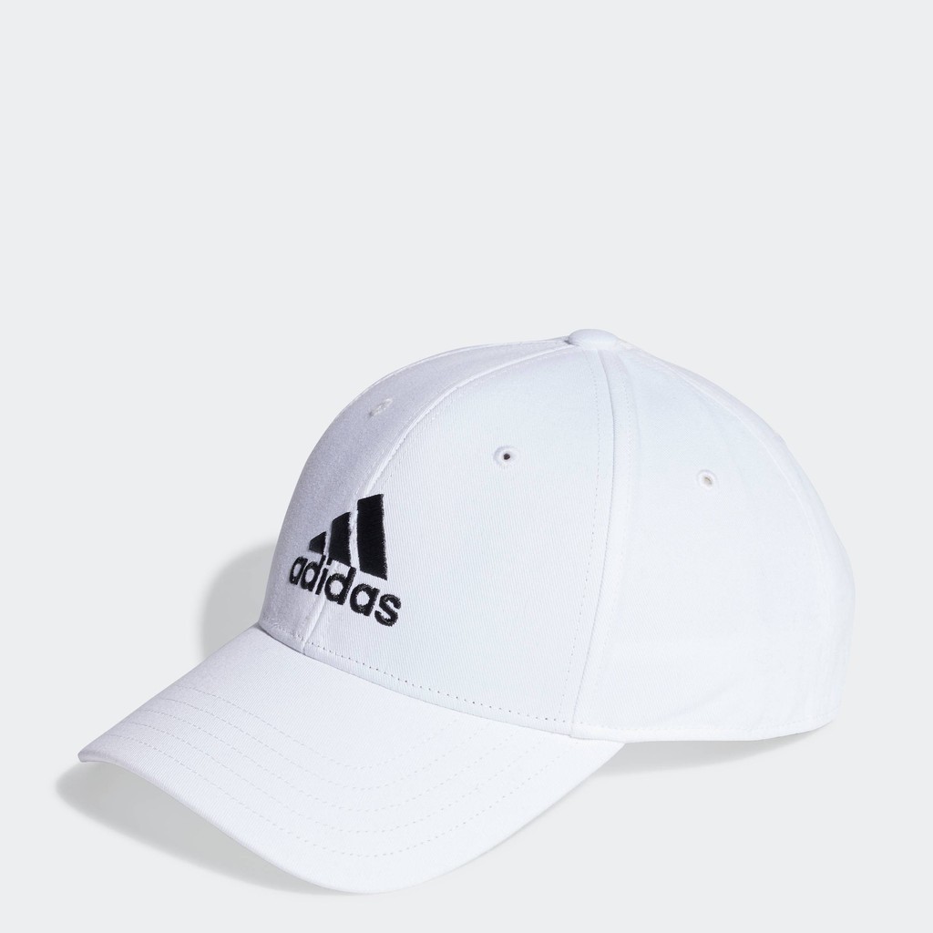 adidas Lifestyle Cotton Twill Baseball Cap Unisex White IB3243