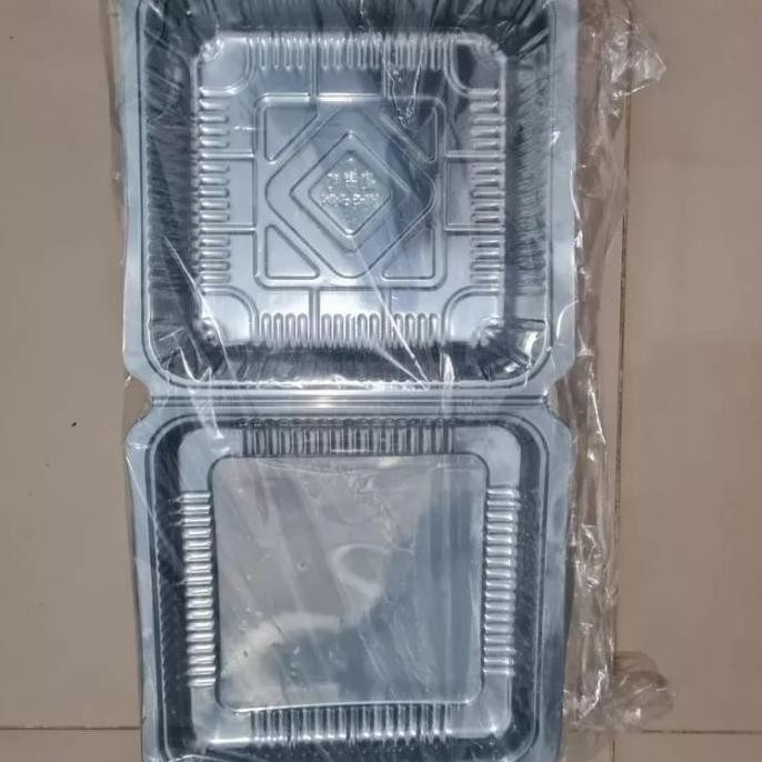 Mika Kotak Jumbo Tx 1 Kue Bolu Mika Plastik Kue Bolu Kotak Isi 50 Pcs