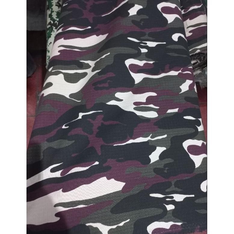 kain loreng abri bahan army bahan tni kopasus pemuda pancasila harga per 1m