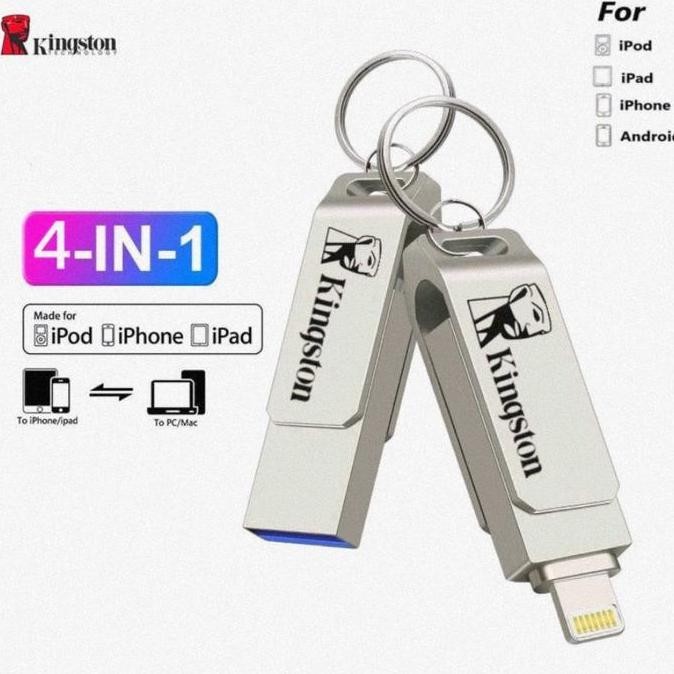 Sale Otg Flashdisk 1Tb Ios, Ipad, Pc Usb 3.0 2 In 1 Prata Otg Pen  Iphone