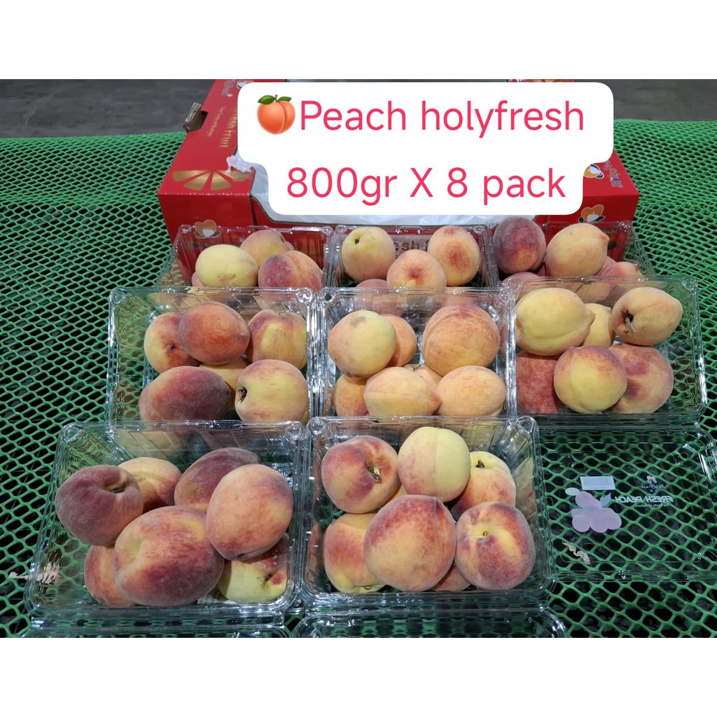 

Buah Peach - Plum - Nectarine HolyFresh 1 Dus (8 Pack) Fresh Import