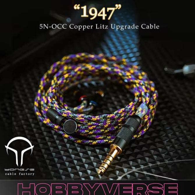 Yongse Cable 1947 In Ear Monitor Cable IEM Earphone [terbaik]